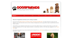 Desktop Screenshot of dogsfriends.me.uk