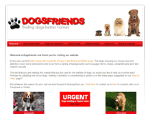 Tablet Screenshot of dogsfriends.me.uk